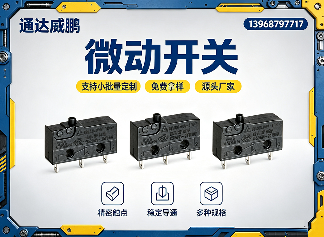 菏泽微动开关